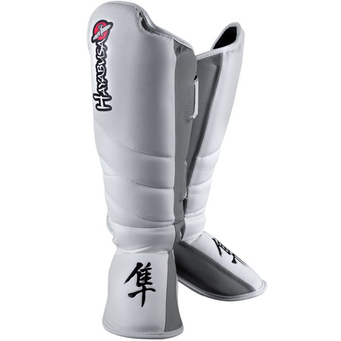 Защита ног Hayabusa Tokushu Striking Shinguards - White